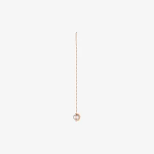 Signature. D Gold Pearl One-sided Earring JDRERTF576W