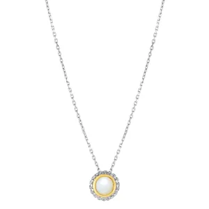 Silver & 18K Gold Prosecco Opal Necklace