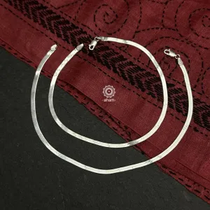 Silver Anklets