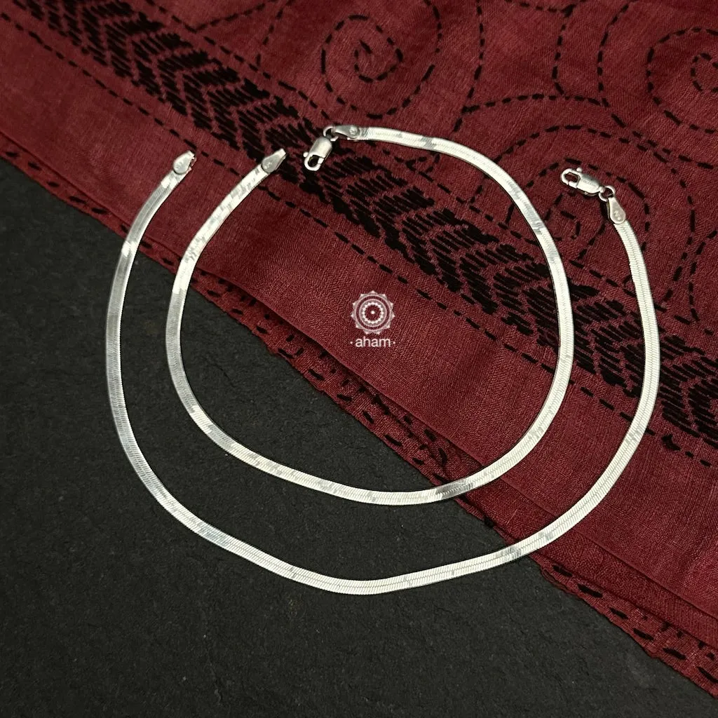 Silver Anklets