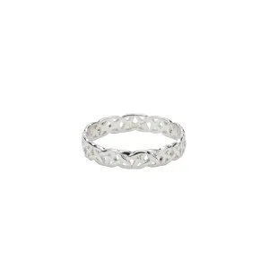Silver Celtic Love Knot Ring