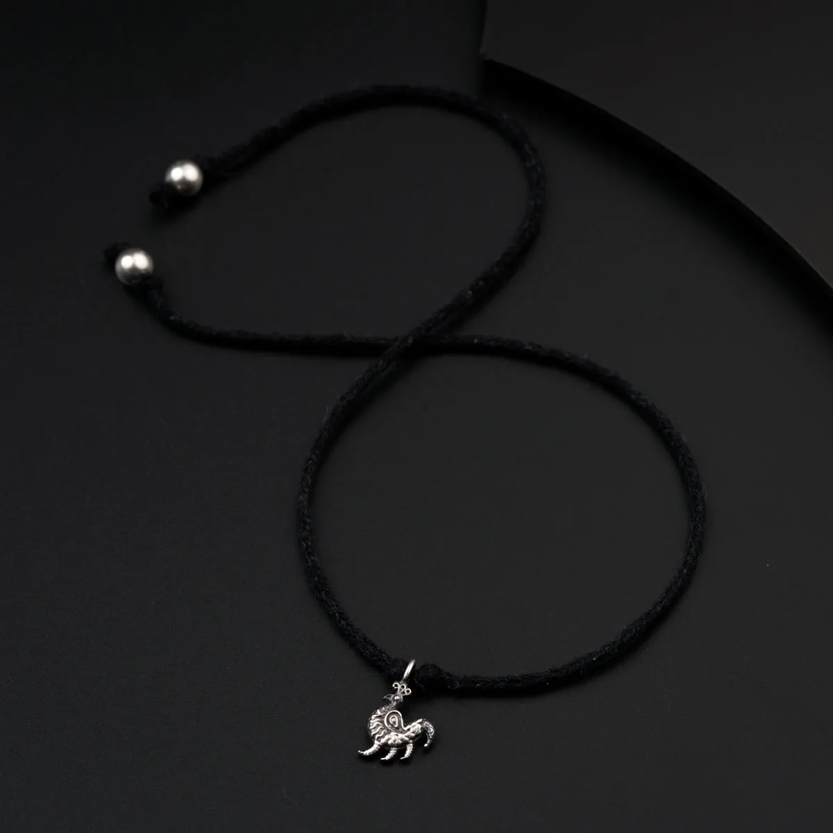 Silver Mayur Anklet