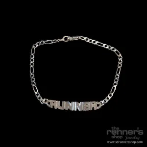 Silver "Runner" Anklet
