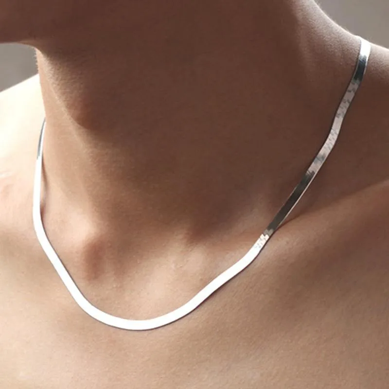 Silver Snake Chain
