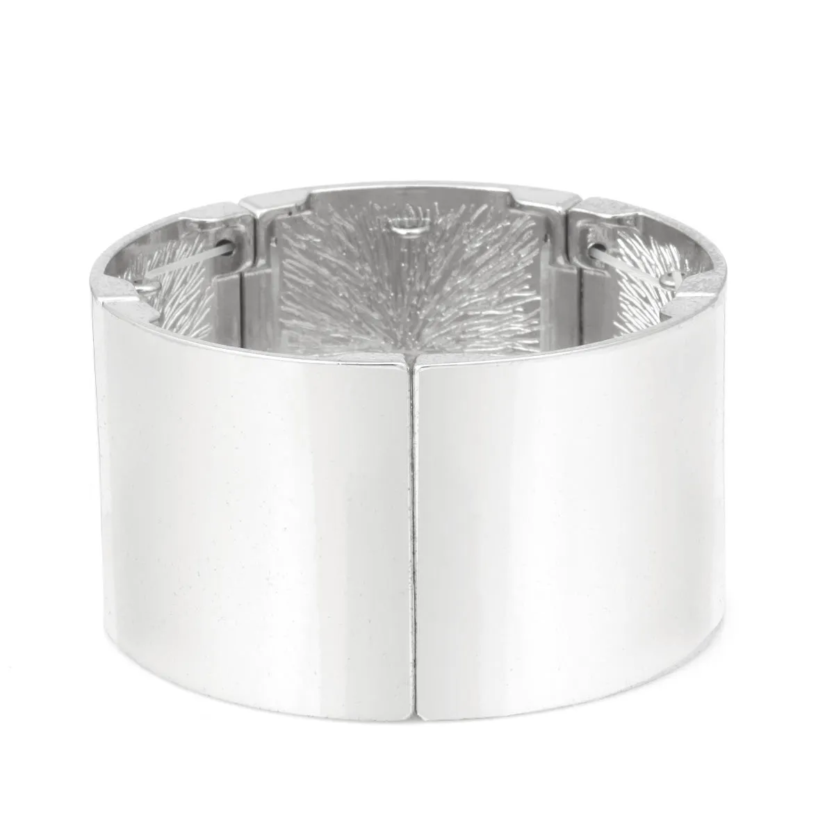 SILVER STRETCH BRACELET #FW-EDB-1110S (UD1/14TH Showroom)