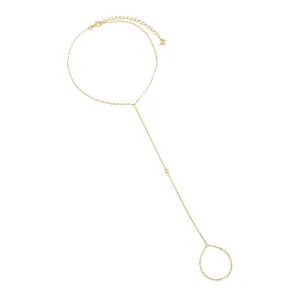 Single Bezel Foot Chain
