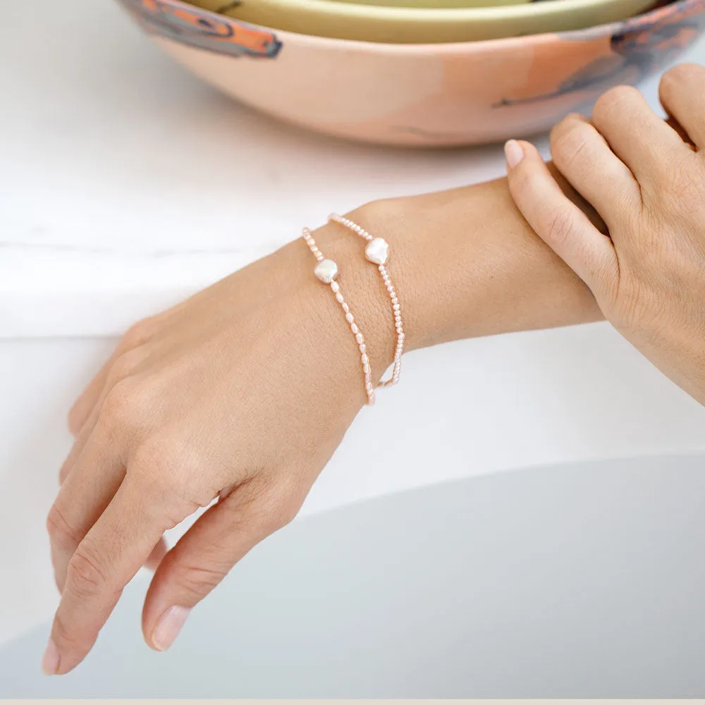 Siren Pink Lagniappe Bracelet
