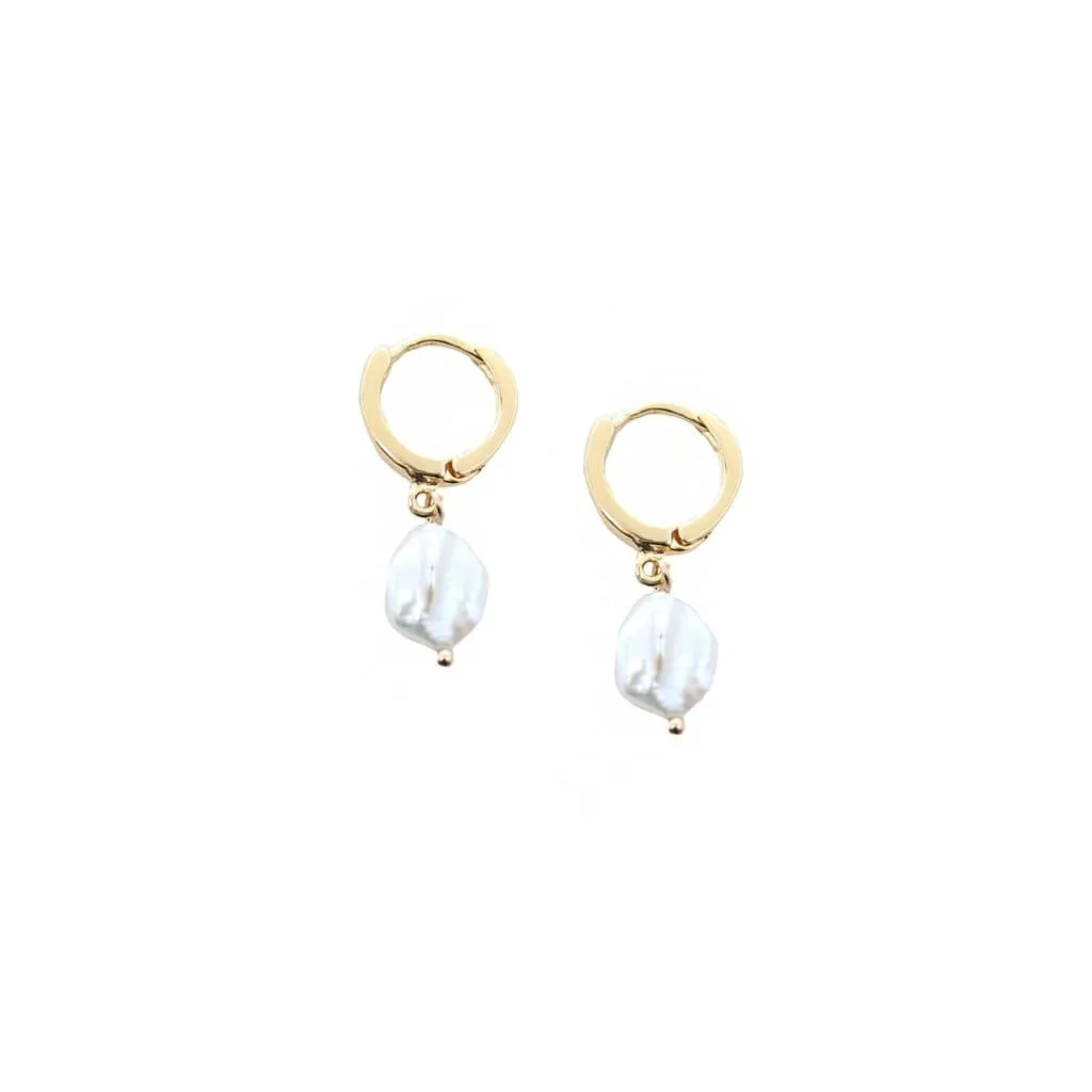 Small Alexandria Pearl Earrings