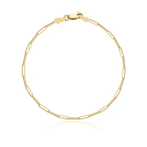 Small Paperclip Bracelet