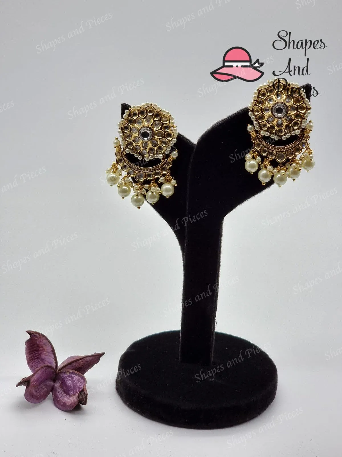 Small Pearl Drop Earrings