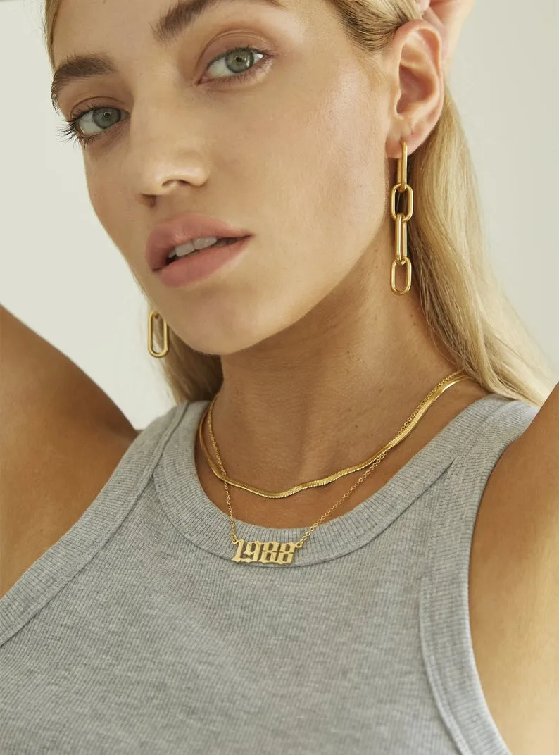 Snake Chain Necklace / Choker (3 NEW SIZES!)