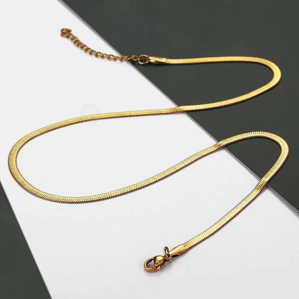 Snake Chain Necklace / Choker (3 NEW SIZES!)