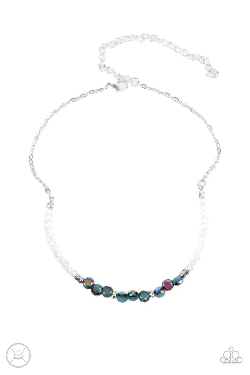 Space Odyssey Multi Paparazzi Choker Necklace