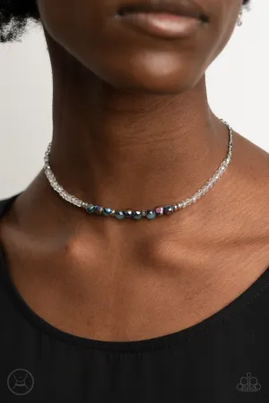Space Odyssey Multi Paparazzi Choker Necklace