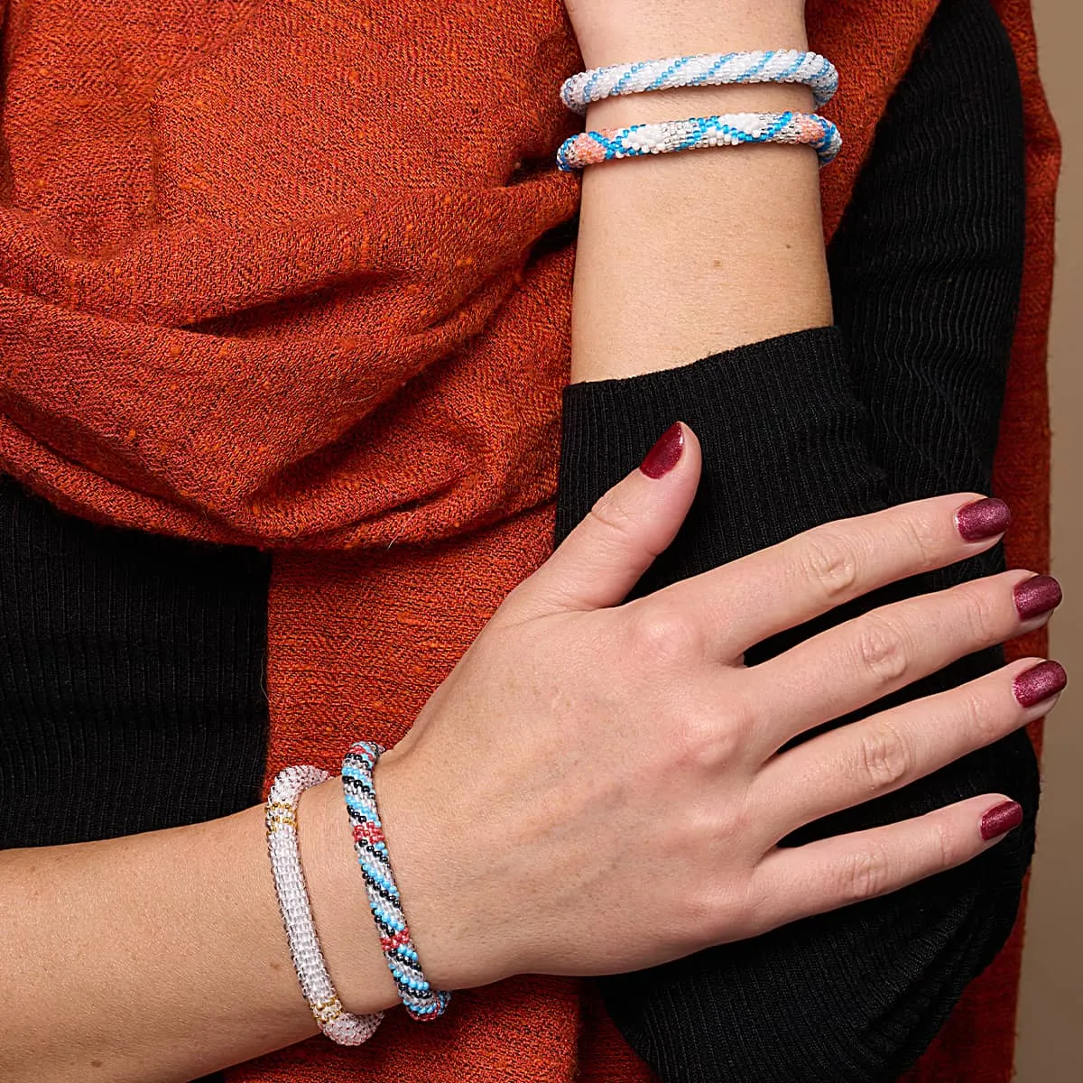 Spellbound | Himalayan Glass Bead Bracelet