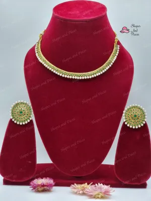 Srija Pearl Drop Chokar Set