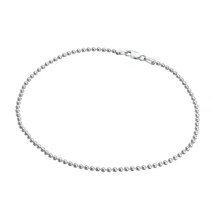 Sterling Silver Ball Chain Anklet