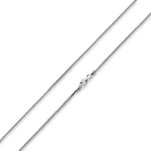 Sterling Silver Box Chain 1.45mm