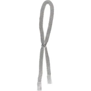 Sterling Silver Curb Scarf 39.4" Necklace