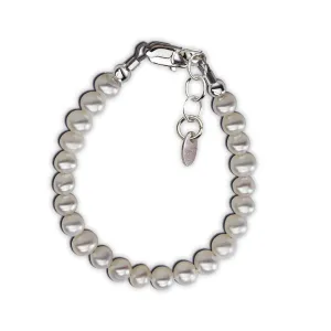Sterling Silver Freshwater Pearl Baby Bracelet for Kids