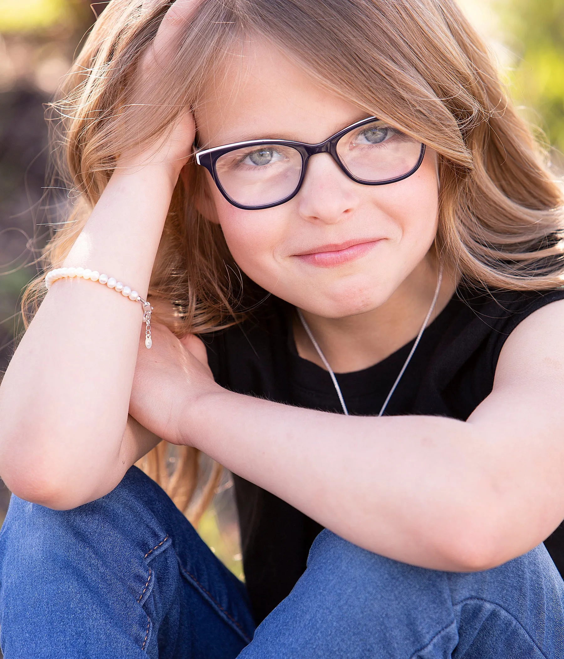 Sterling Silver Freshwater Pearl Baby Bracelet for Kids