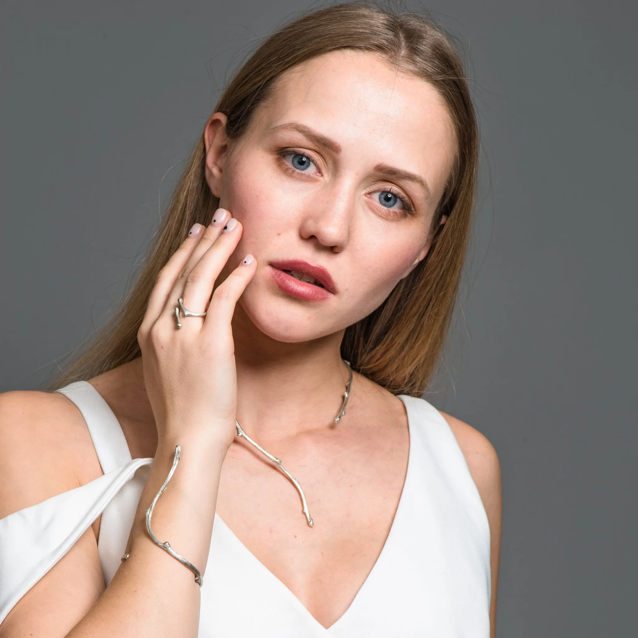 Sterling Silver Haru Choker