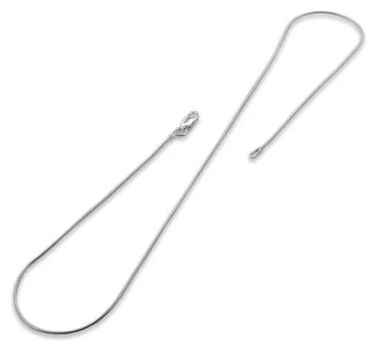 Sterling Silver Italian Snake Chain 0.9 MM