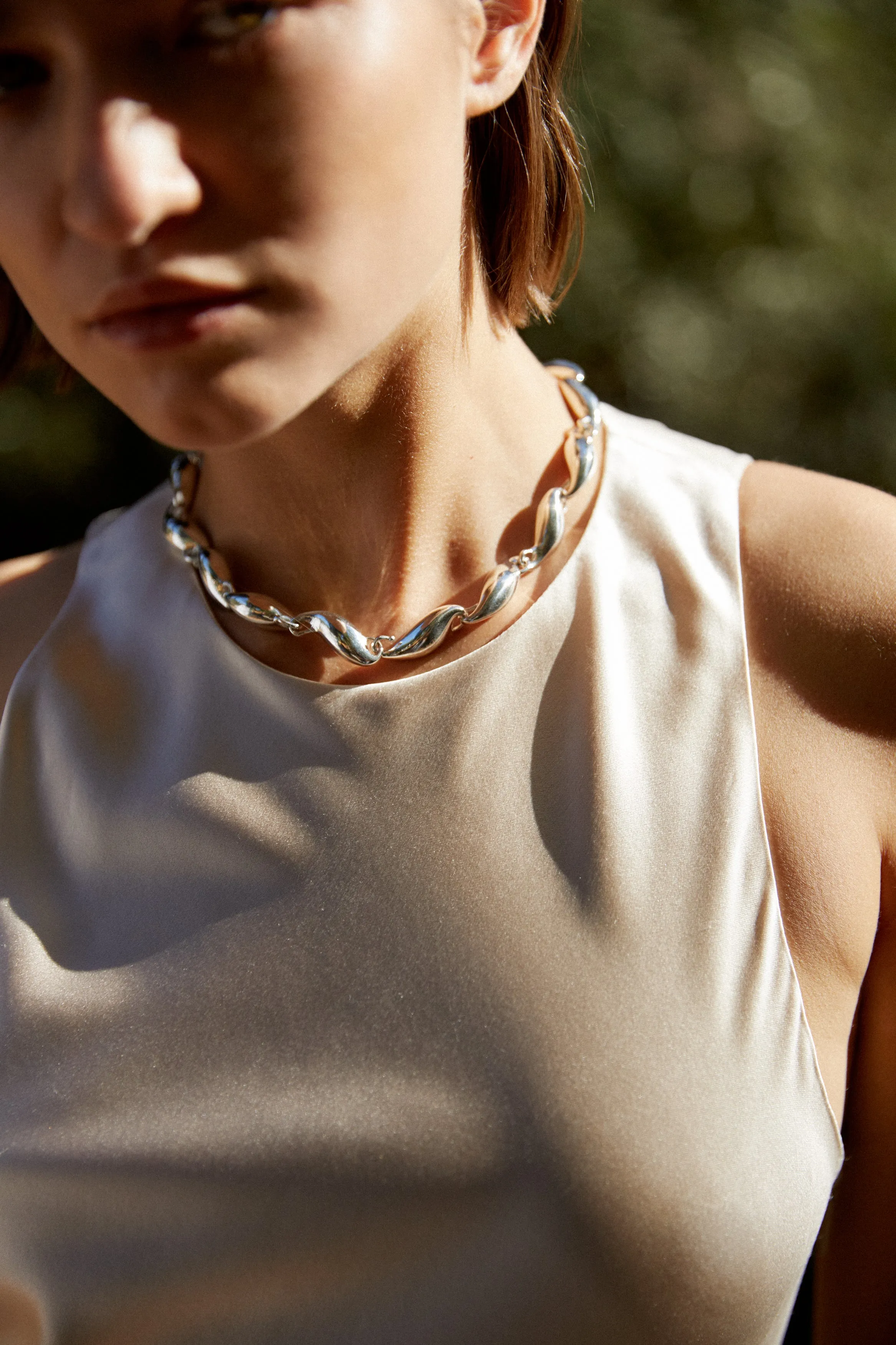 Sterling Silver Sala Choker