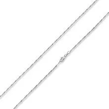 Sterling Silver Twisted Serpentine Chain 1.4MM