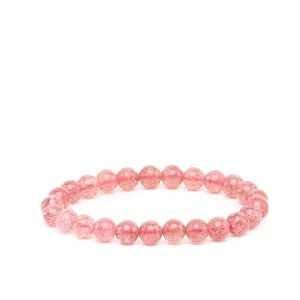 Strawberry Quartz Bracelet