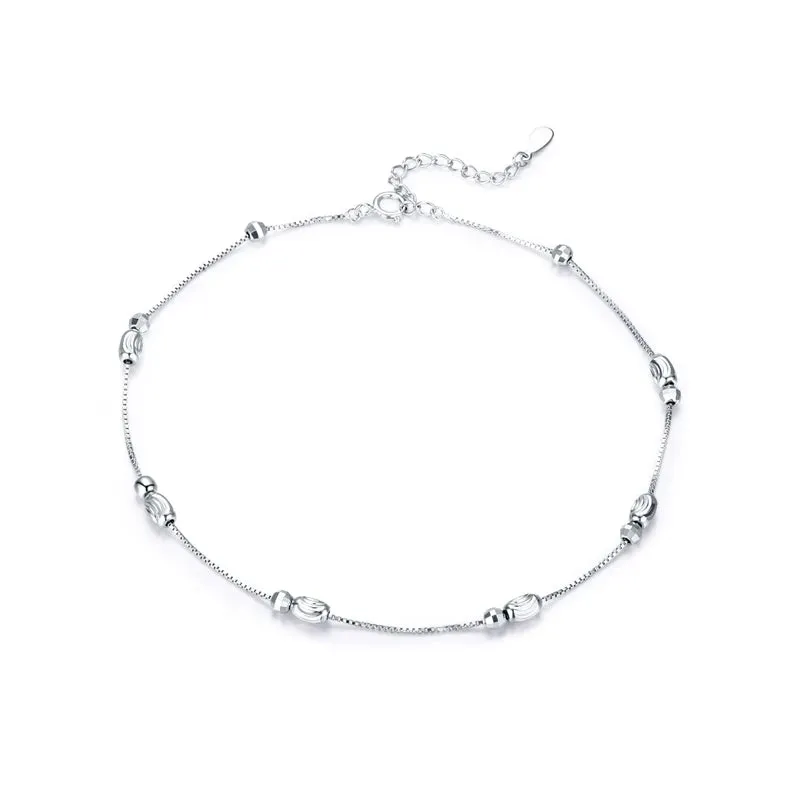 Stylemein - Silver Anklets For Women | Silver Anklet Chain