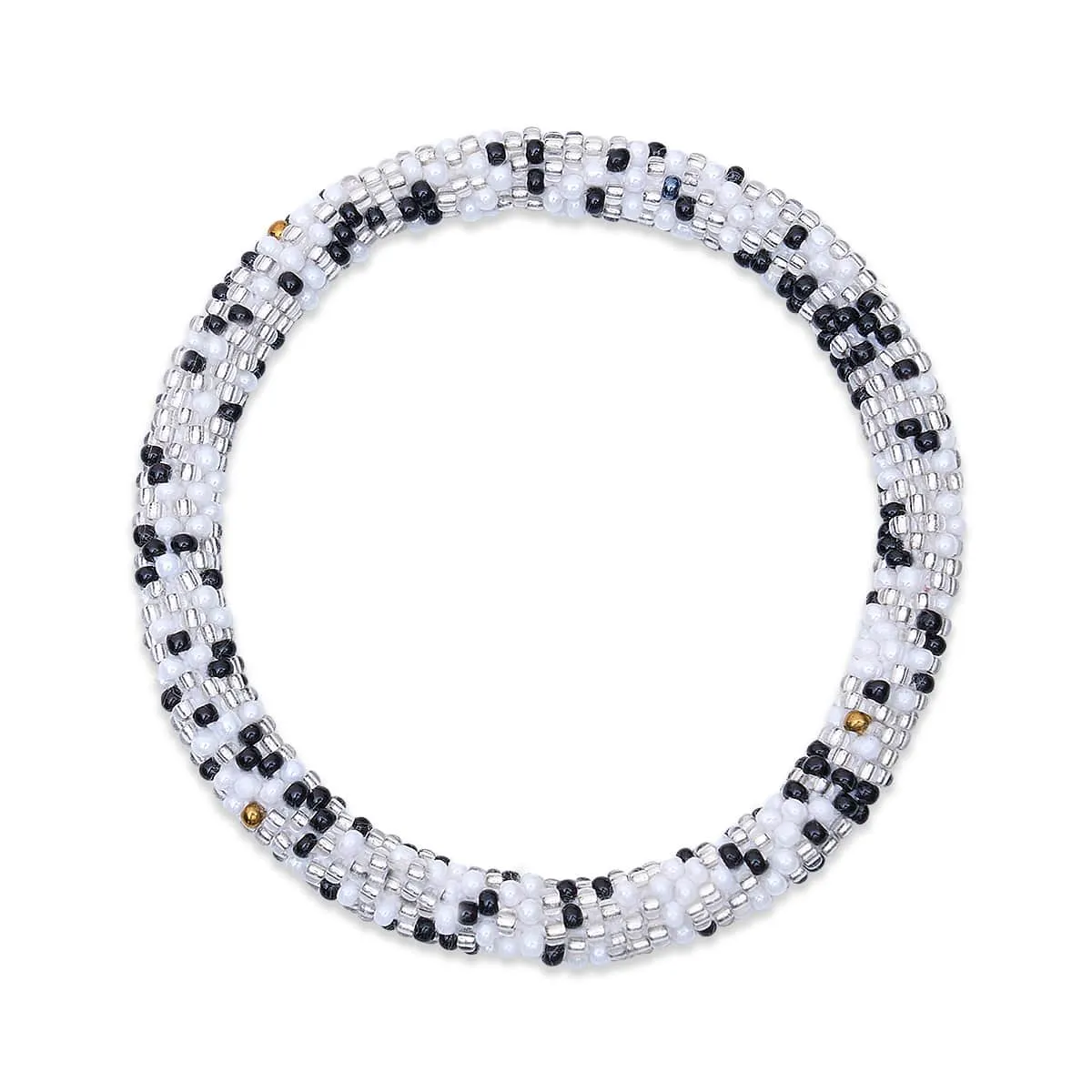 Summer Smoke | Himalayan Glass Bead Bracelet