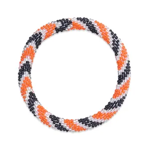 Tangerine Wave | Himalayan Glass Bead Bracelet