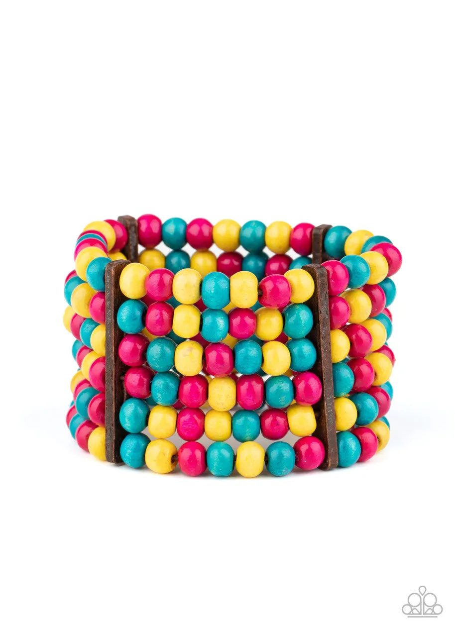 Tanning in Tanzania Multi Paparazzi Bracelet