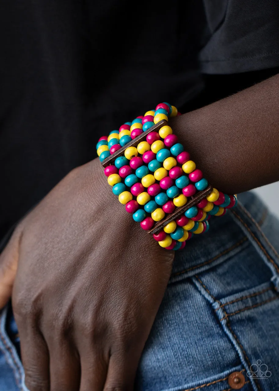 Tanning in Tanzania Multi Paparazzi Bracelet