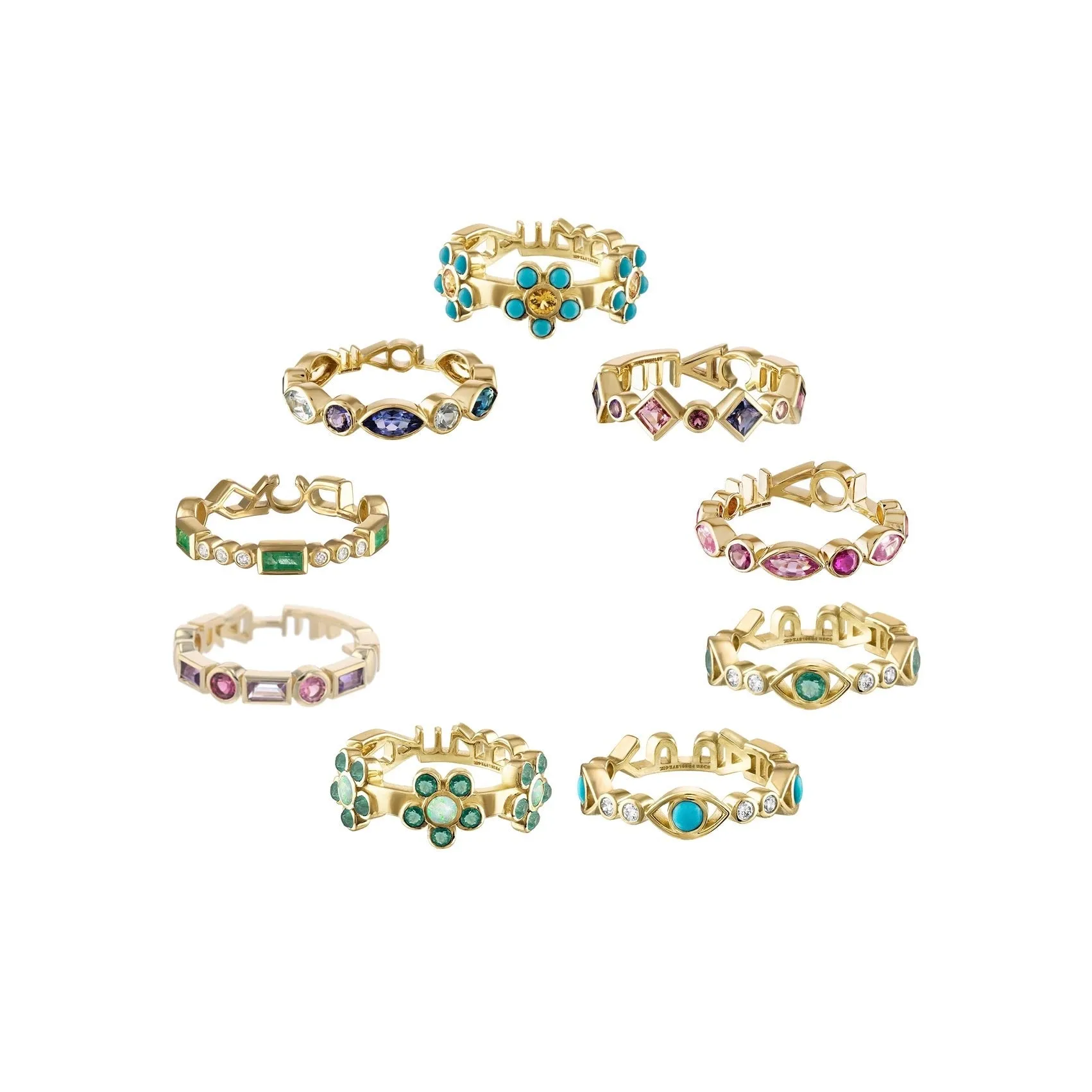 Tattoo Candy Bands Rings