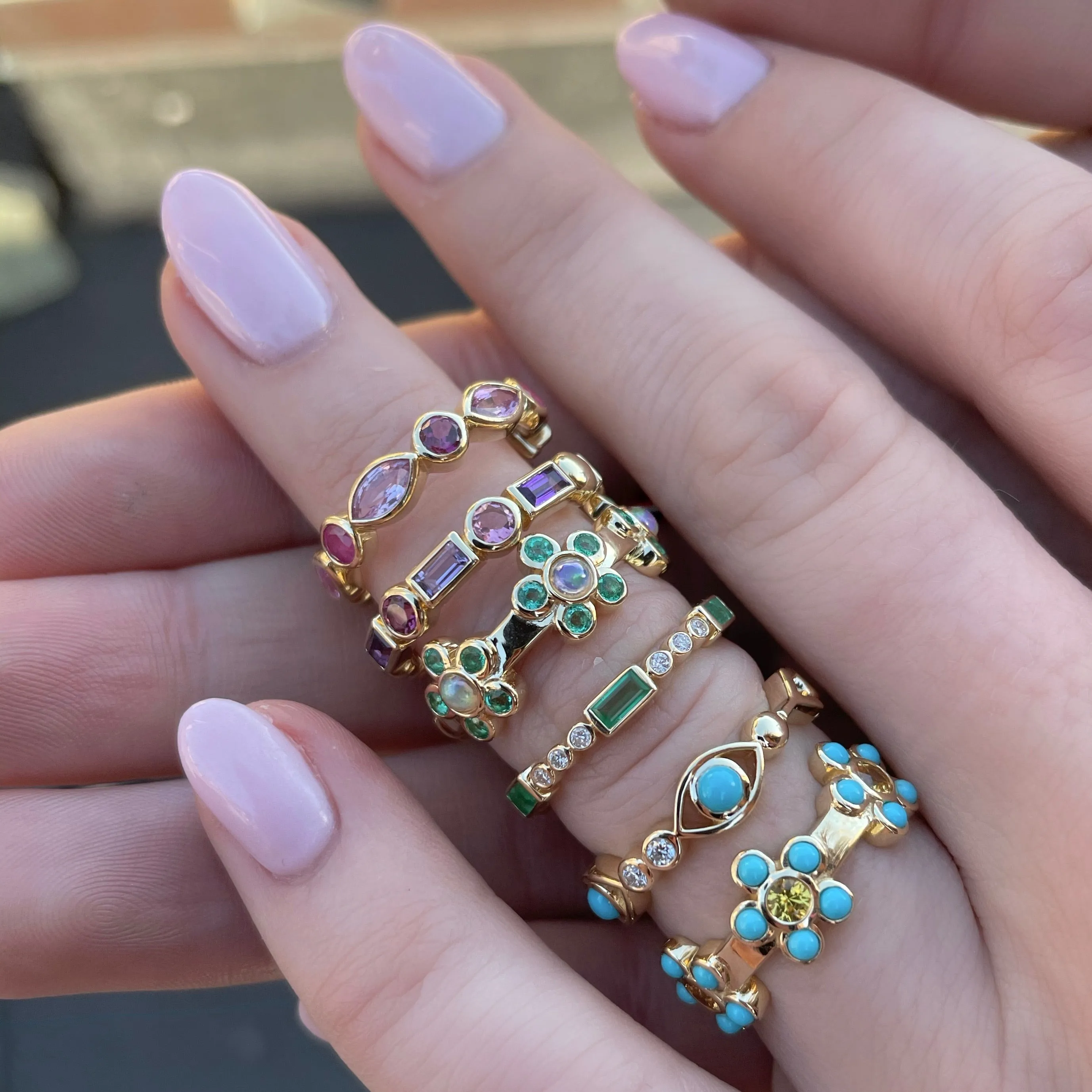 Tattoo Candy Bands Rings