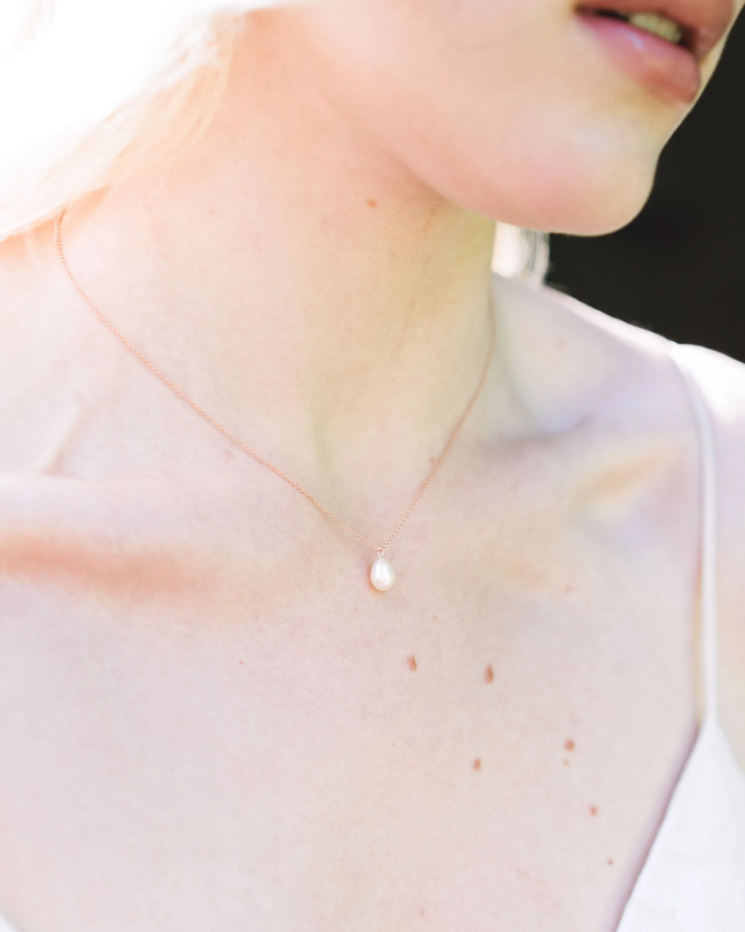 Teardrop Pearl Jewelry Set
