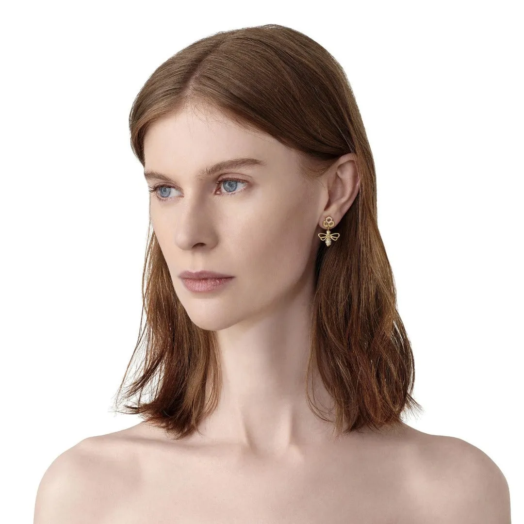 Temple St. Clair Bee Drop Earrings