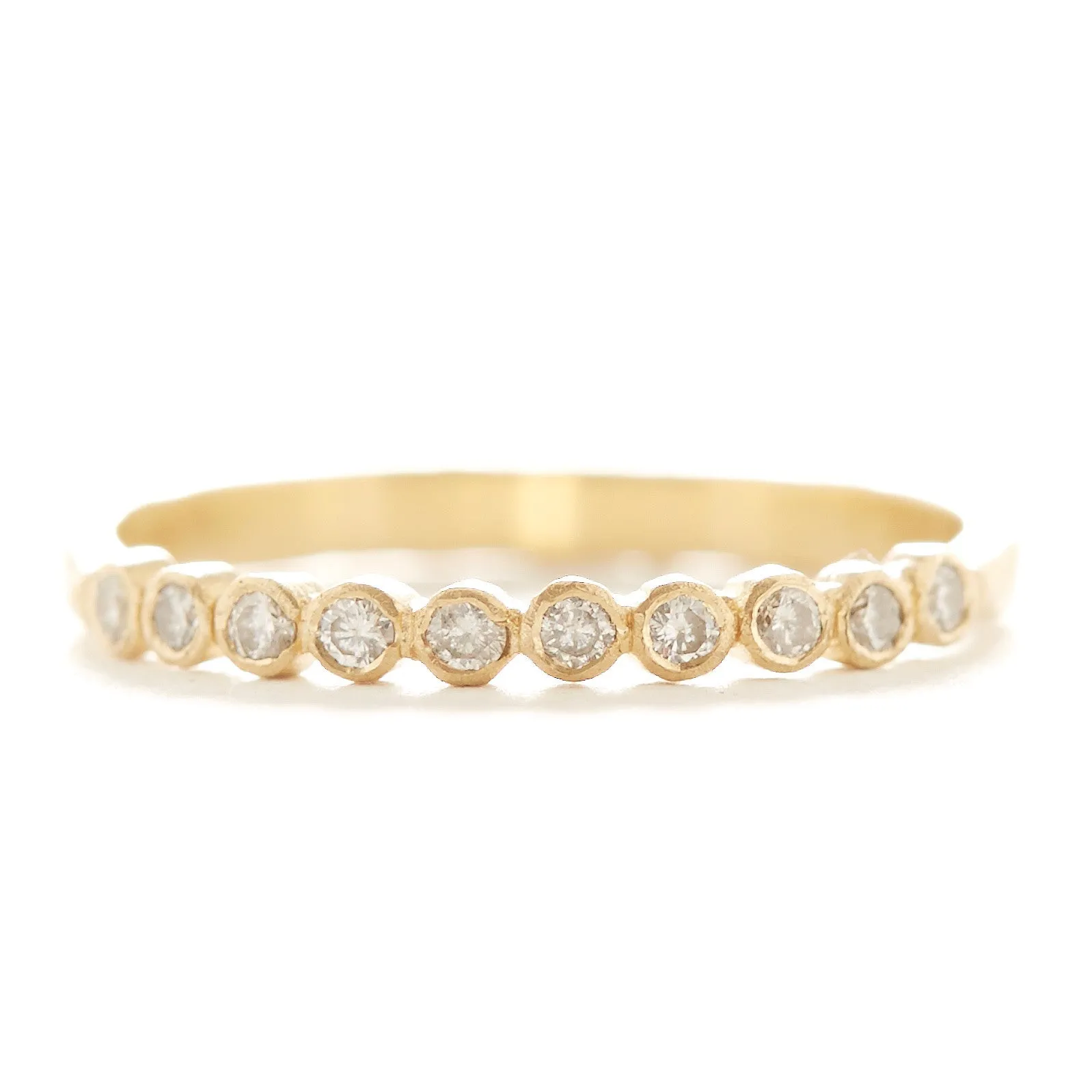 Ten Dot Diamond Ring