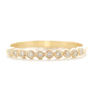 Ten Dot Diamond Ring