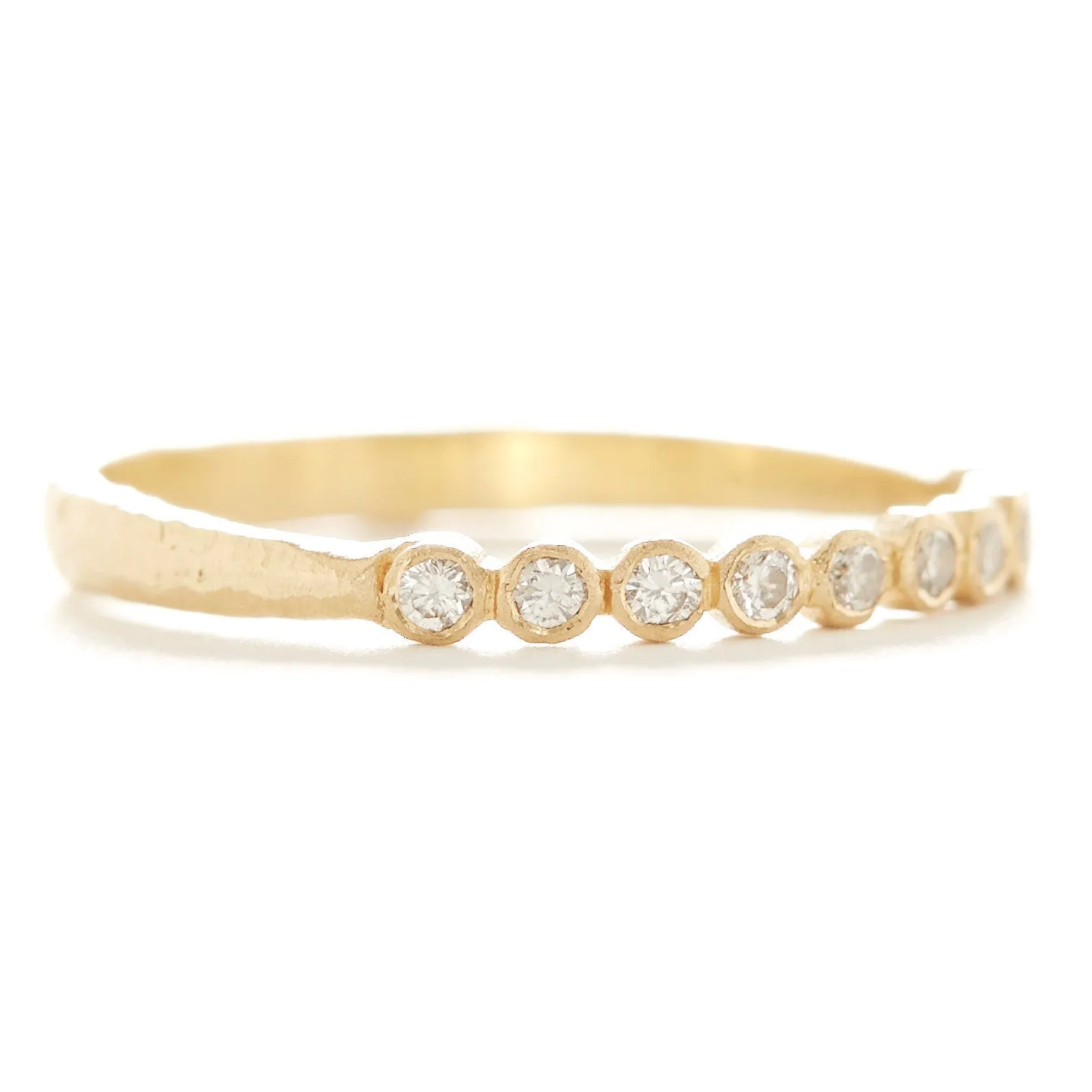 Ten Dot Diamond Ring
