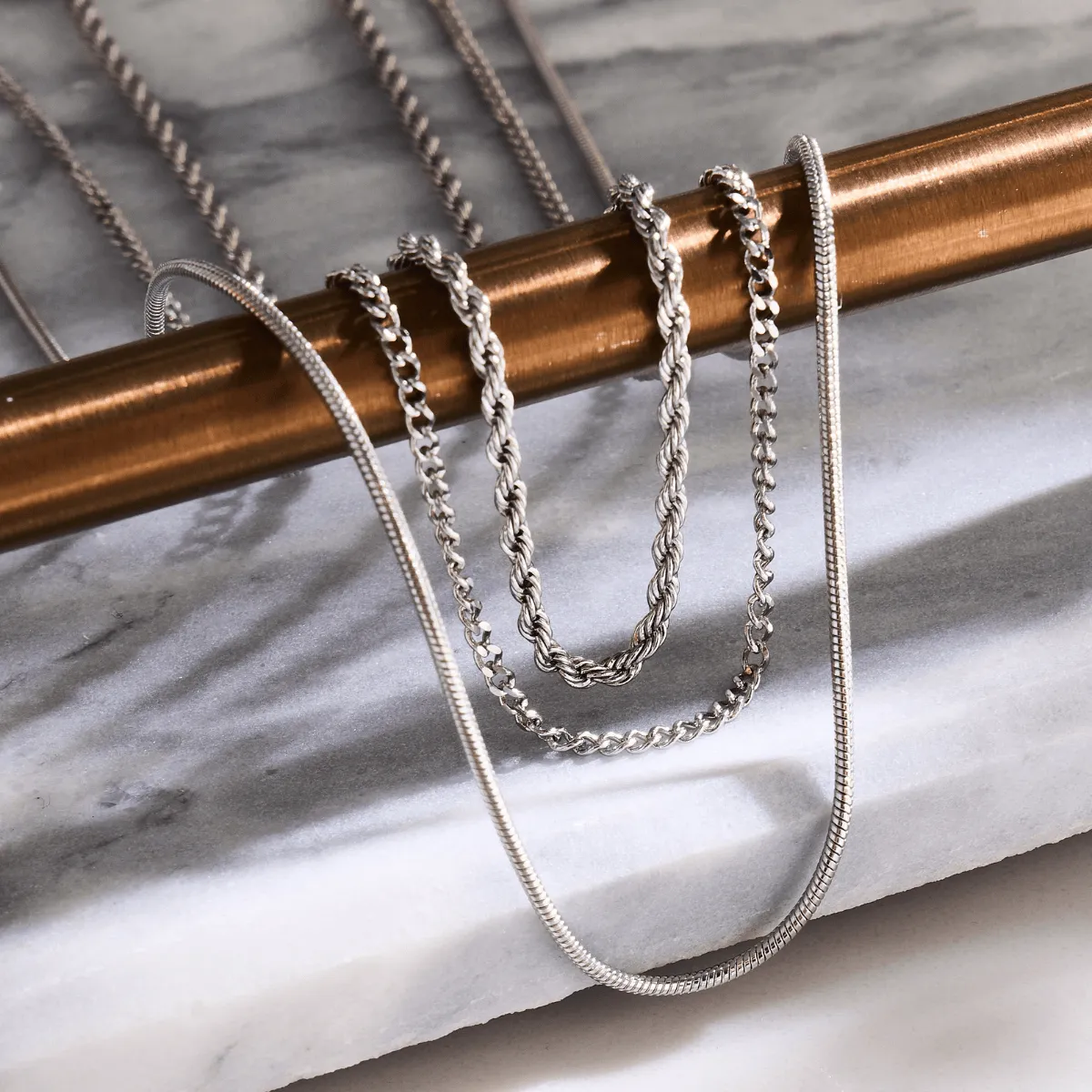 The Athena | Snake Anklet Chain