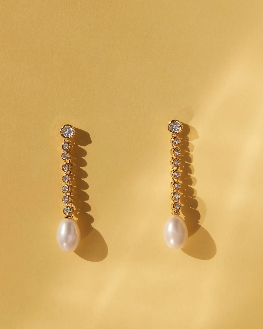 The Pearl Drop Studs