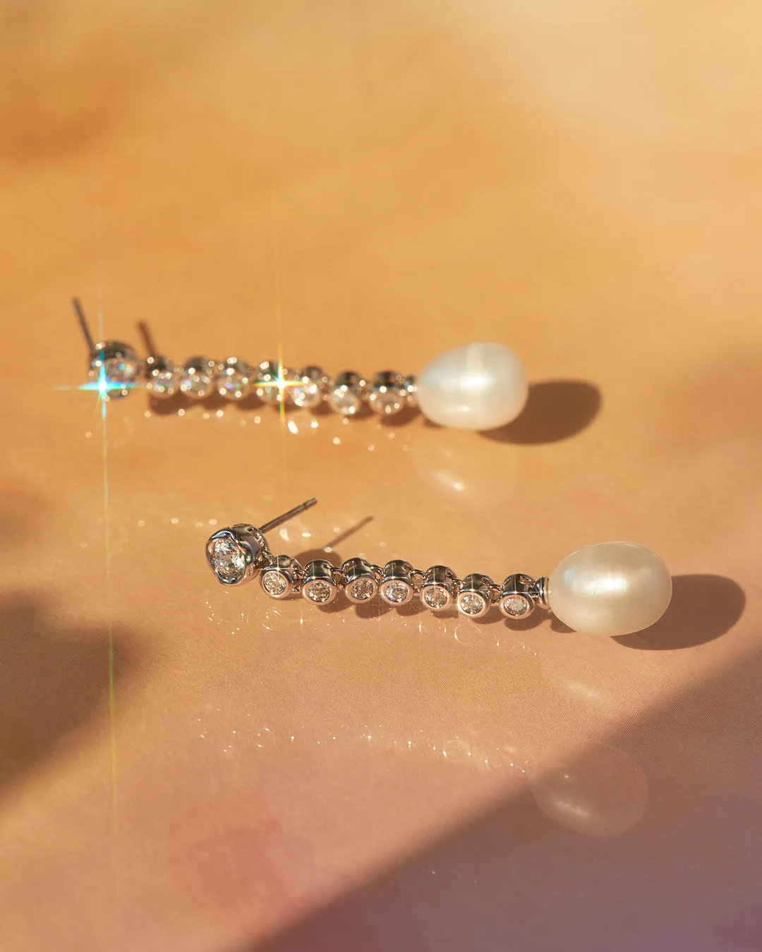 The Pearl Drop Studs