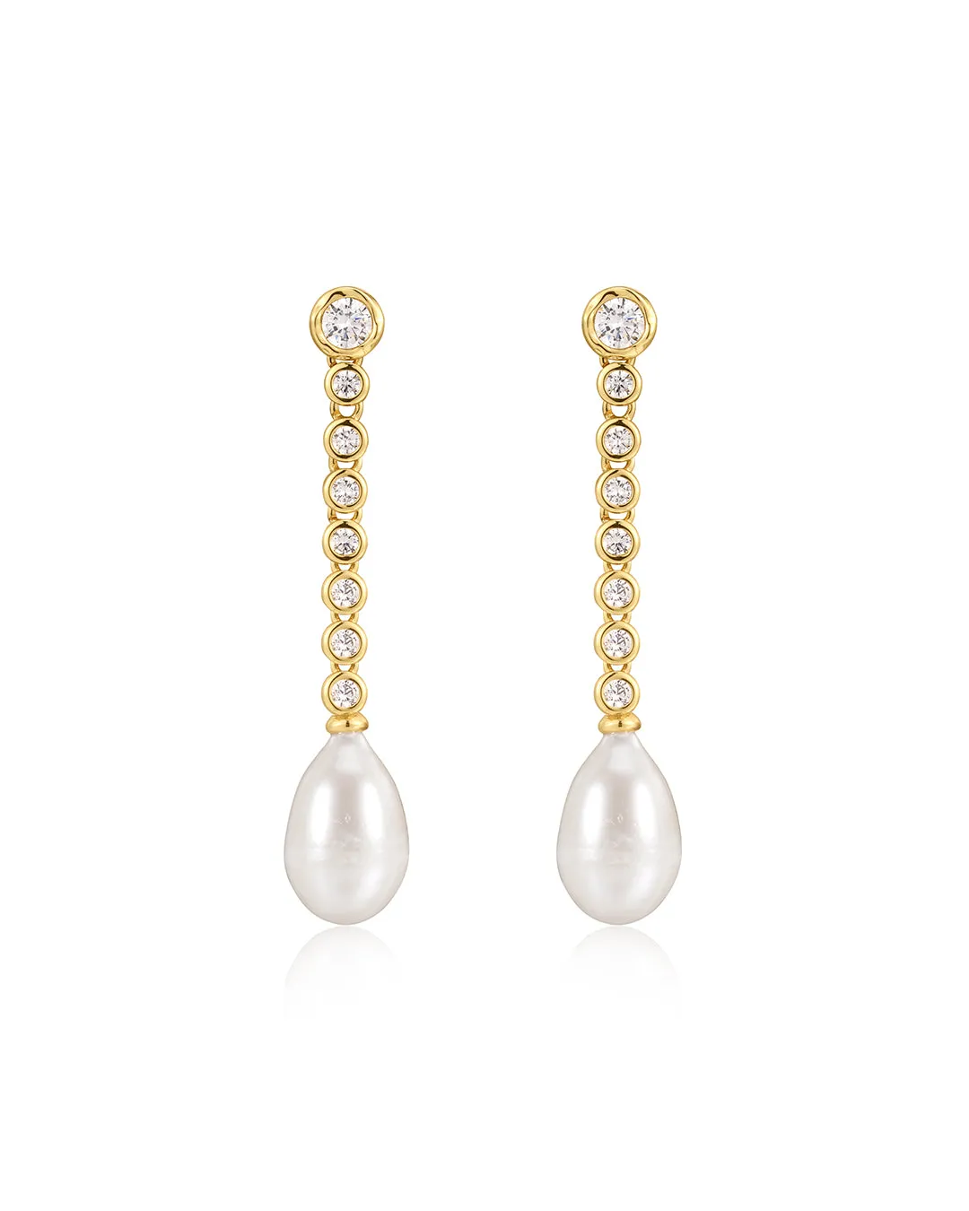 The Pearl Drop Studs