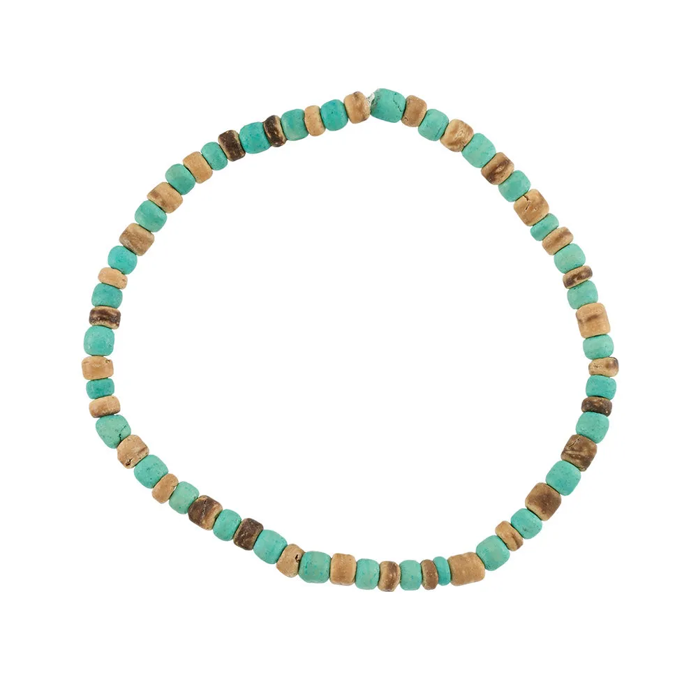 Tiger & Turquoise Coco Bracelet Set