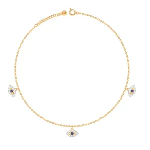 Triveni Nazar Payal in 92.5 Sterling Silver