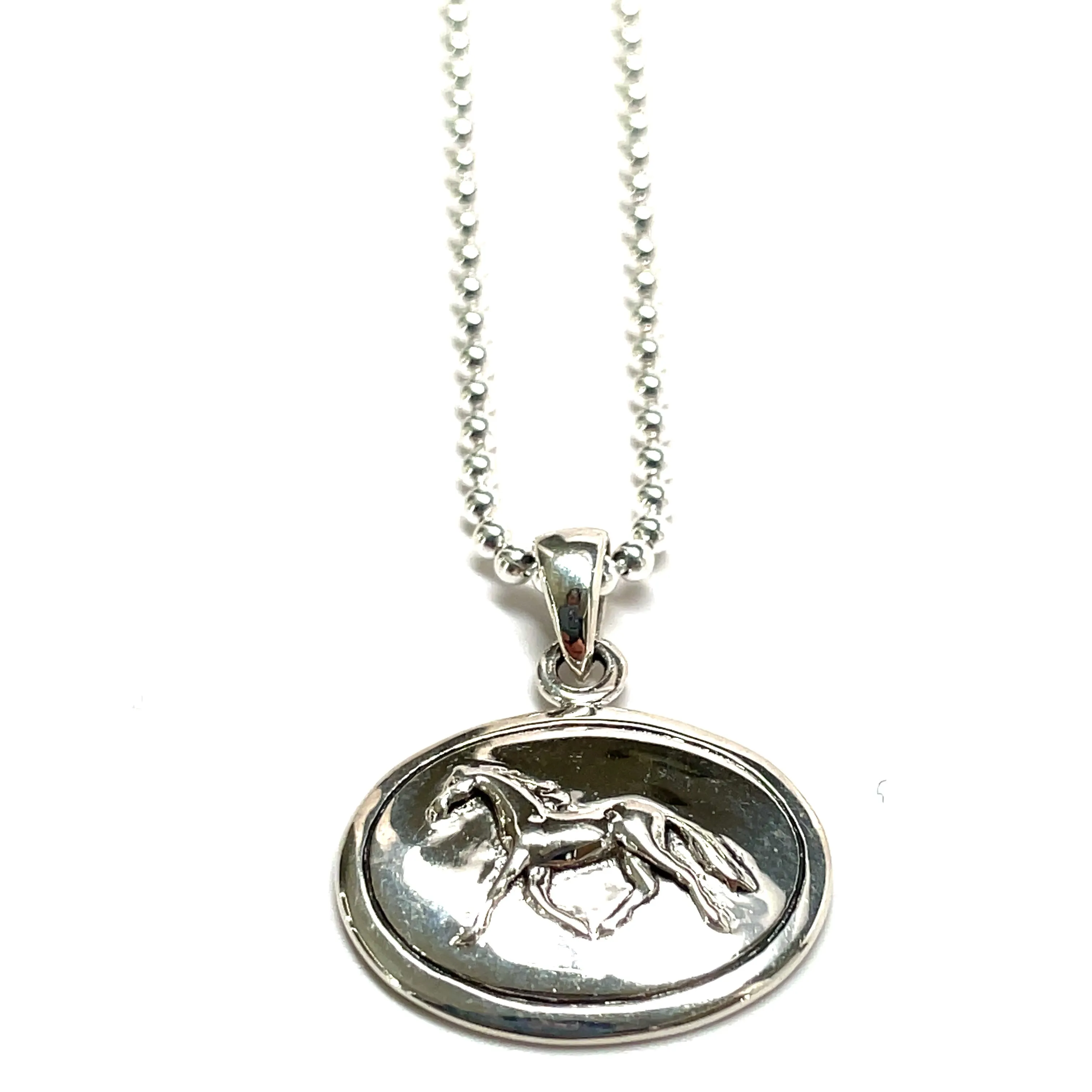 Trotting Horse Necklace