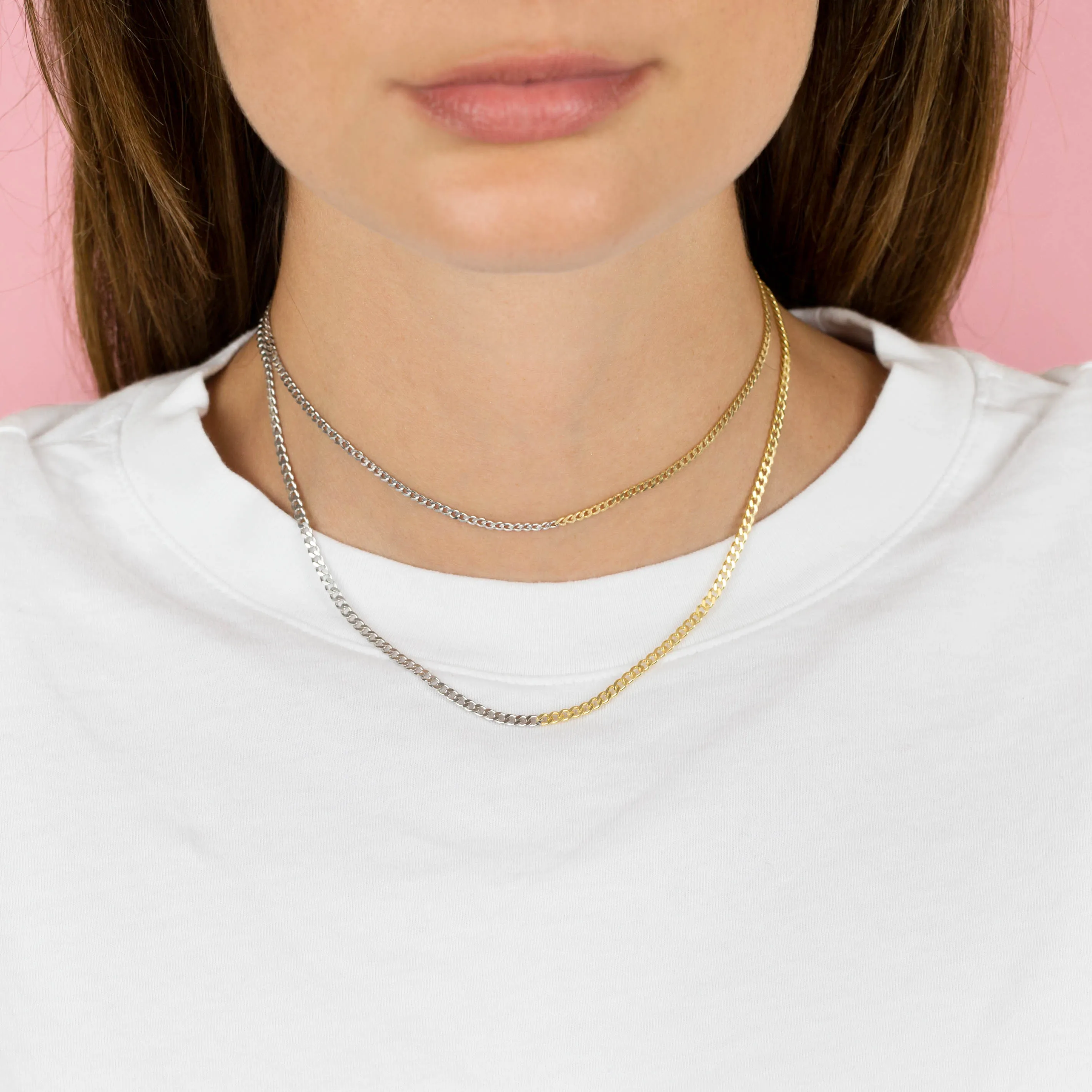 Two Tone Flat Curb Choker